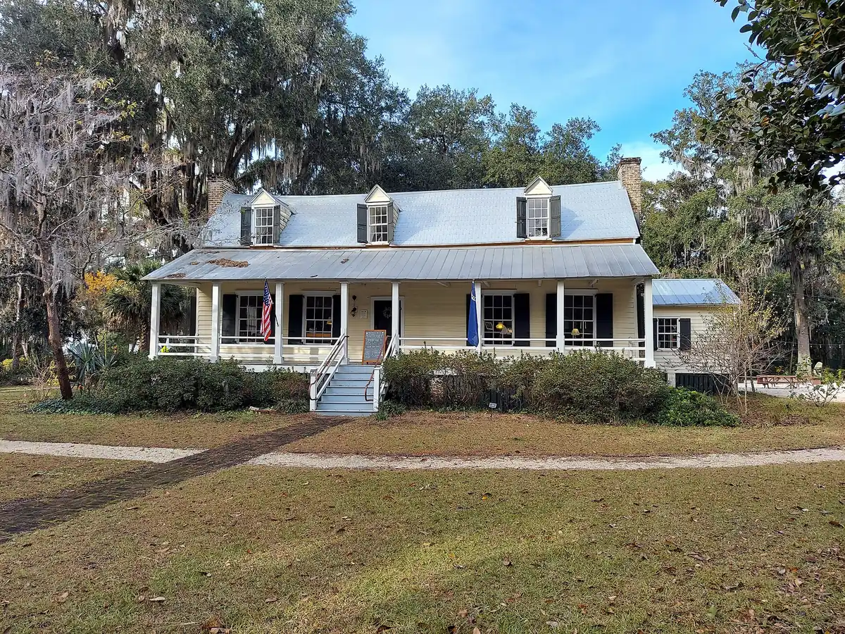 The Heyward House Museum, built in 1841, on Boundary Street in Old Town Bluffton.